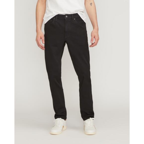 NWT Everlane Men's The Slim 4 Way Stretch Organic Jeans Black Size 28x32